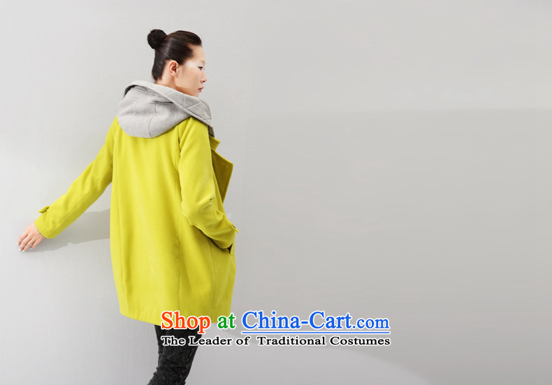 The early Arabic 2015 gross girls jacket? long thin stylish thickened Sau San video jacket female 8531224805 mustard green M picture, prices, brand platters! The elections are supplied in the national character of distribution, so action, buy now enjoy more preferential! As soon as possible.