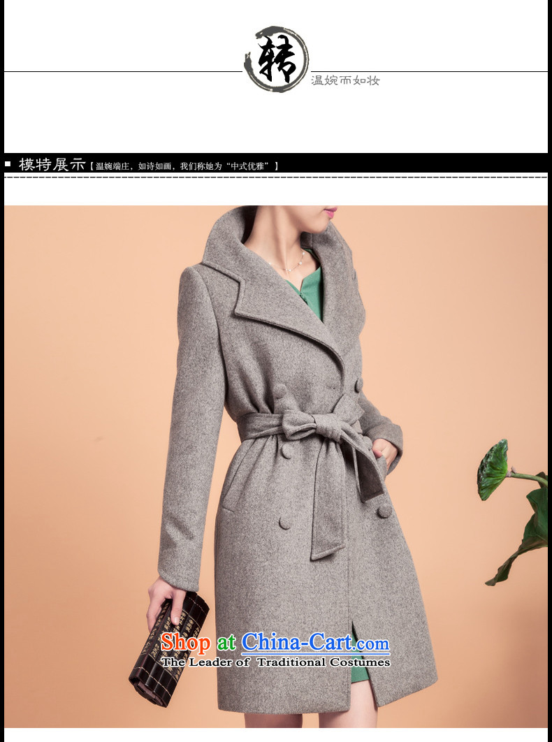 Also flower of autumn and winter 2015 Ms. new woolen coat in long large female gross??- Blue Jacket coat L picture, prices, brand platters! The elections are supplied in the national character of distribution, so action, buy now enjoy more preferential! As soon as possible.