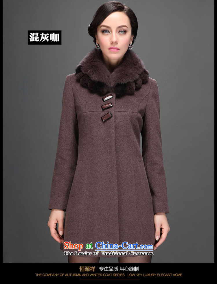 [ New Products Urges Hang Yuen Cheung-Boutique Winter 2015 new medium to long term, older women wool coat? a jacket for gross light blue Tsing 185/104A/XXXXL 3-11A, Asia Picture, prices, brand platters! The elections are supplied in the national character of distribution, so action, buy now enjoy more preferential! As soon as possible.