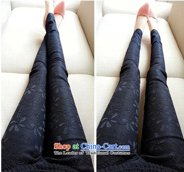 Gigi Lai Young Ah 2015 autumn and winter, new lace trousers xl thick MM stretch of Sau San ladies pants, forming the trousers female black XXXL picture, prices, brand platters! The elections are supplied in the national character of distribution, so action, buy now enjoy more preferential! As soon as possible.