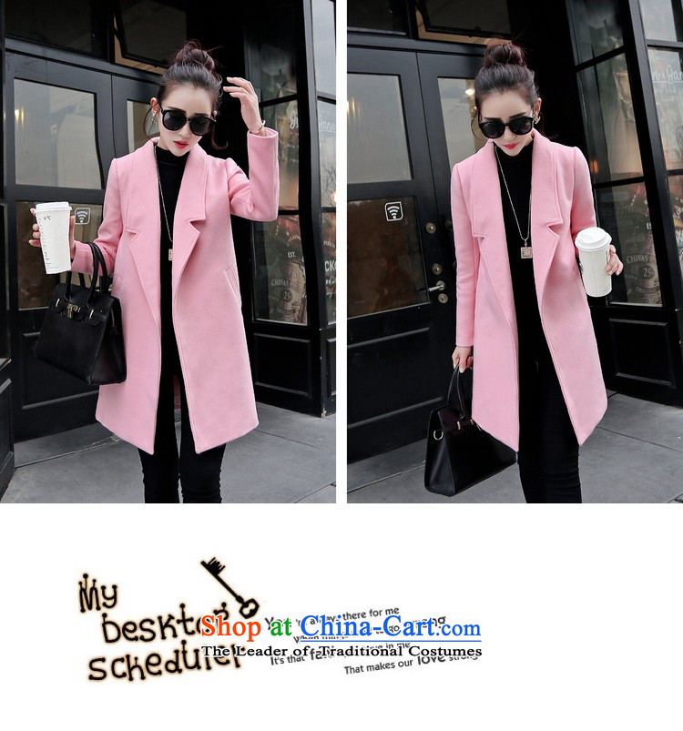 Kam Ming Yue? female coats seven winter 2015 Korean version of the new thickening of female Sau San Mao jacket?? In coats long woolen coat female red plus lint-free pictures, prices, L brand platters! The elections are supplied in the national character of distribution, so action, buy now enjoy more preferential! As soon as possible.