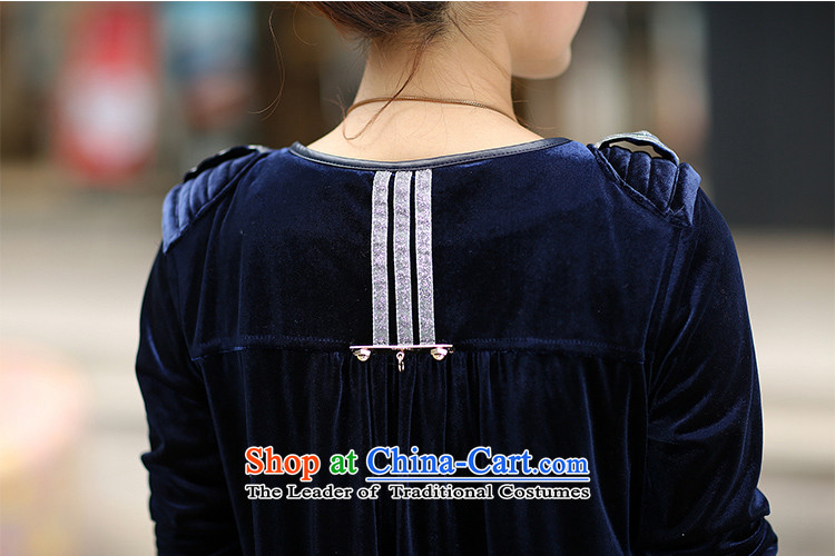 All new Fall 2015 Flower of Korean women's gold velour video thin large swan sweater Ms. Leisure Sports Suits Q9202 XXXL Blue Photo, prices, brand platters! The elections are supplied in the national character of distribution, so action, buy now enjoy more preferential! As soon as possible.