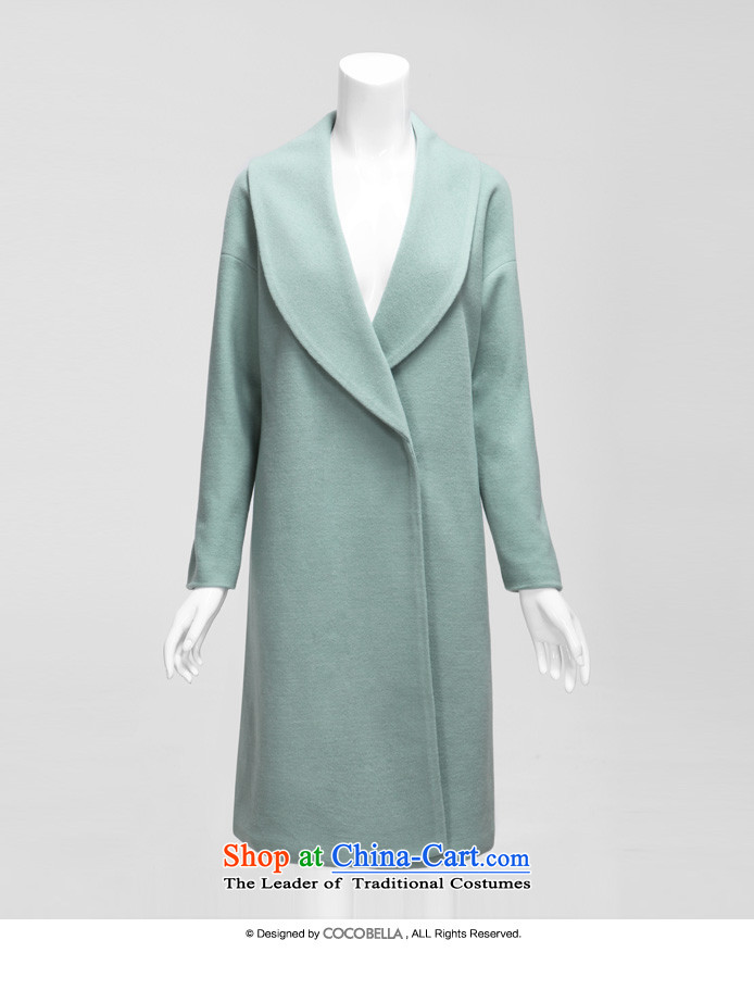 2015 Europe early autumn van COCOBELLA street cocoon-long-coats the auricle gross CT17 female jacket? The Green M picture, prices, brand platters! The elections are supplied in the national character of distribution, so action, buy now enjoy more preferential! As soon as possible.