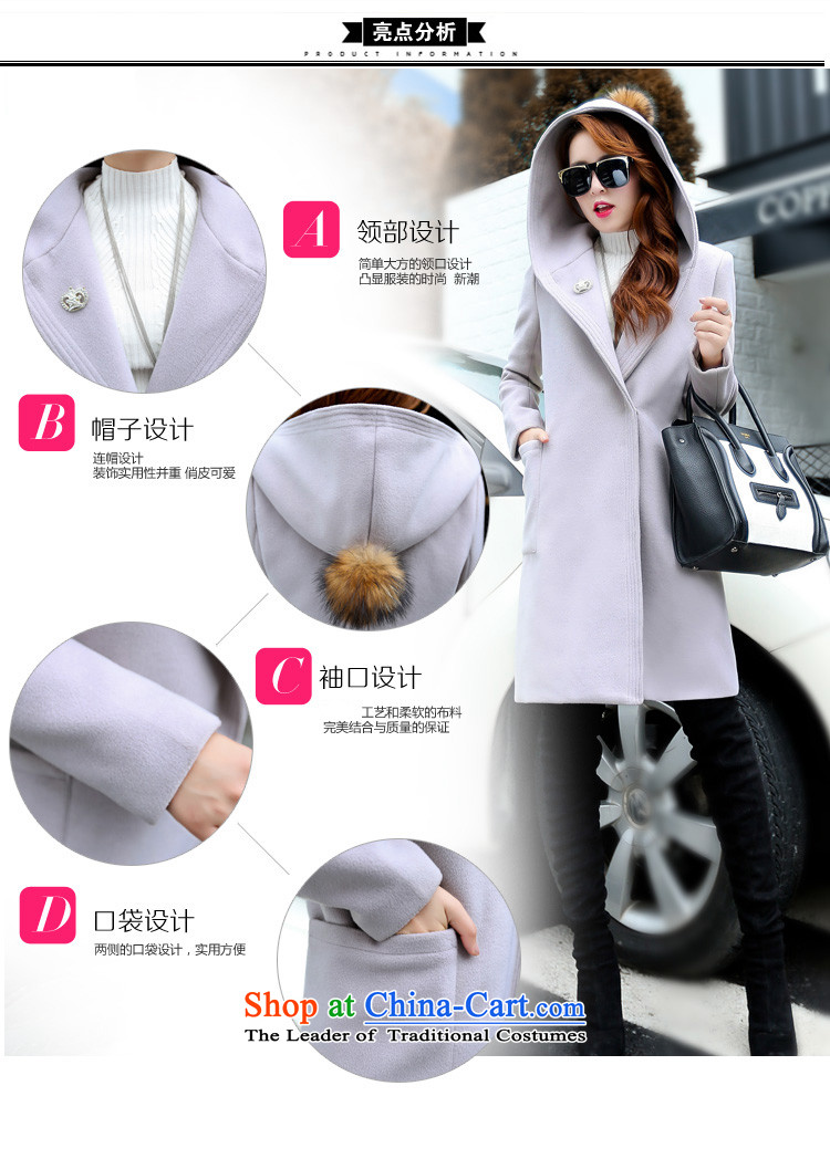 Law Chi Princess Royal coat female 2015 gross? autumn and winter coats female Korean gross? 