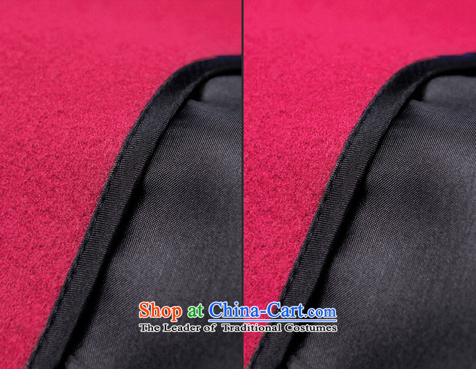 2015 Autumn and Winter Europe COCOBELLA knocked color transition in the auricle of the stitching long coats thick hair? female CT139 jacket red S picture, prices, brand platters! The elections are supplied in the national character of distribution, so action, buy now enjoy more preferential! As soon as possible.