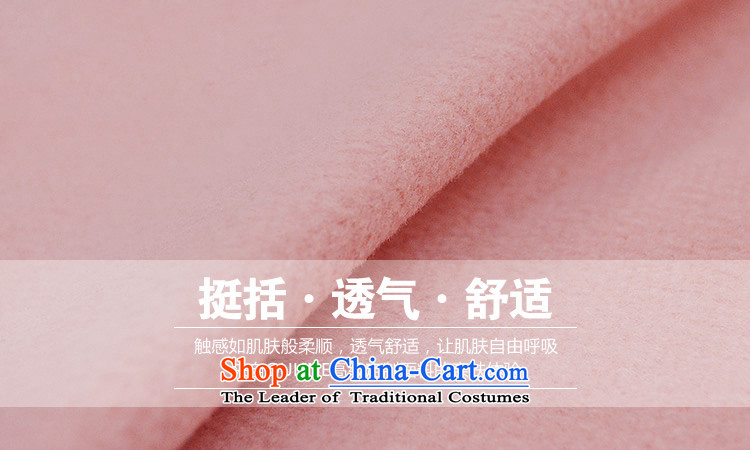  The Korean version of the female breast ouline pink in long hair? jacket genuine wool coat? pink M picture, prices, brand platters! The elections are supplied in the national character of distribution, so action, buy now enjoy more preferential! As soon as possible.