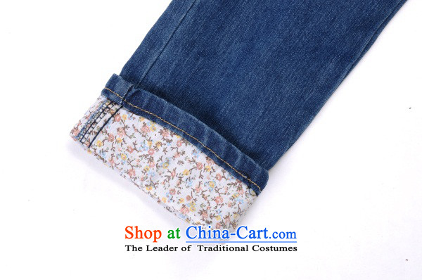 At 2015 KVA autumn and winter thick new larger female 200 catties thick MM stitching elastic wild stylish jeans 2,122 dark blue velvet, without the burden of pictures recommendations 160-175 4XL, prices, brand platters! The elections are supplied in the national character of distribution, so action, buy now enjoy more preferential! As soon as possible.