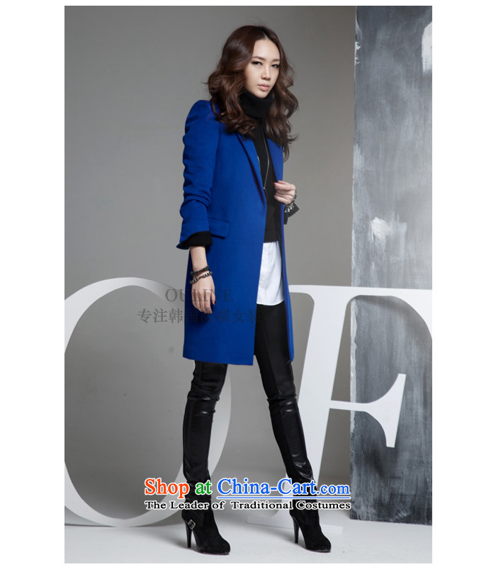  The Korean version of leisure in ouline long jacket coat gross? deep blue jacket women gross Sau San? blue XL Photo, prices, brand platters! The elections are supplied in the national character of distribution, so action, buy now enjoy more preferential! As soon as possible.