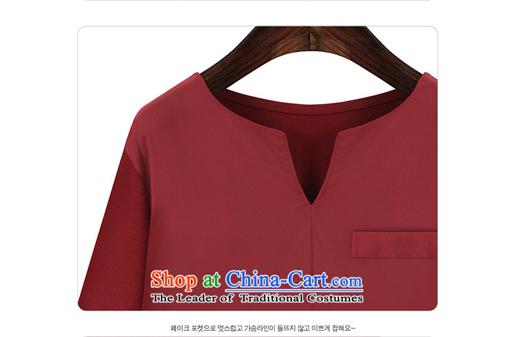 Ms 2015 sub-large female new fall inside the shirt thick MM autumn and winter to increase the number of video thin stylish shirt, forming the solid color T-shirt 302 Black 5XL picture, prices, brand platters! The elections are supplied in the national character of distribution, so action, buy now enjoy more preferential! As soon as possible.
