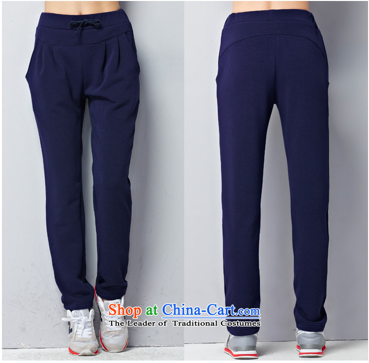 Cross-cd Ka 2015 new products of autumn and winter female 200 catties to xl casual pants female Liberal Movement Harun trousers Castor Sau San video thin black XL Photo, prices, brand platters! The elections are supplied in the national character of distribution, so action, buy now enjoy more preferential! As soon as possible.