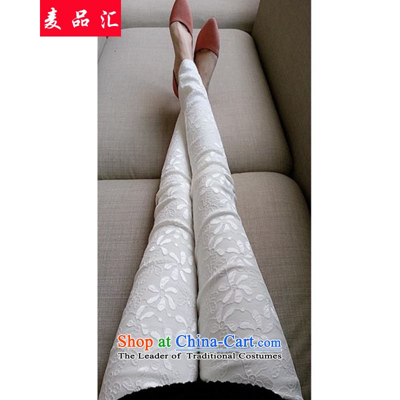 Mr products were women's centers by the autumn and winter, forming the basis of the video thin lace elastic 9 trousers shorts Top Loin of Sau San Fat MM to increase women's trousers, pants 2103 Black 3XL castor recommendations 160-190, Mr Hui has been pressed, online shopping
