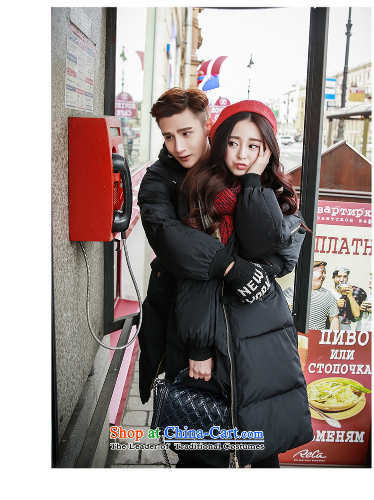 Song Tao Winter Female Pinocchio Park Shin Hye-won of the same version of the long coat couples cotton coat jacket A09/ feather black/black inner liner 2XL 180 catties picture within the recommendations, prices, brand platters! The elections are supplied in the national character of distribution, so action, buy now enjoy more preferential! As soon as possible.