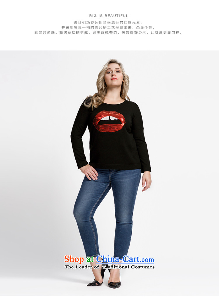 The former Yugoslavia Migdal Code women 2015 Autumn replacing new stylish mm thick red lips pearl embroidered sweater 953133249 green 3XL picture, prices, brand platters! The elections are supplied in the national character of distribution, so action, buy now enjoy more preferential! As soon as possible.