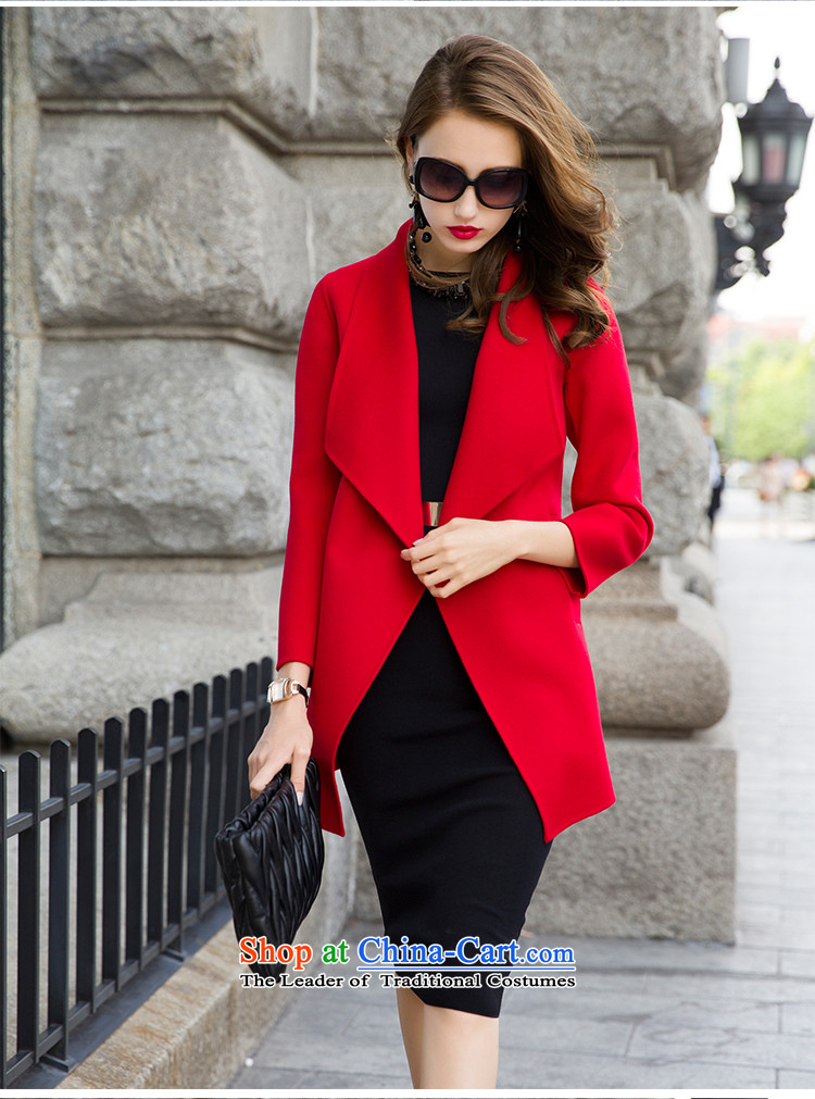 Lord of the sponsors the new Fall 2015 Women's double-sided flannel jacket wool coat LY5115? The Red S picture, prices, brand platters! The elections are supplied in the national character of distribution, so action, buy now enjoy more preferential! As soon as possible.