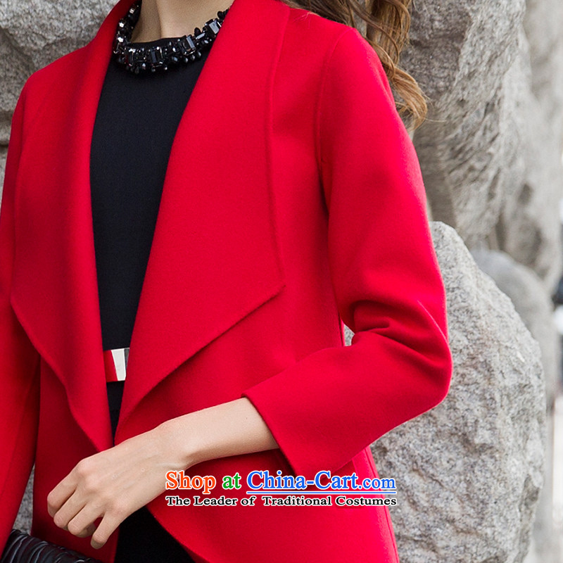 Lord of the sponsors the new Fall 2015 Women's double-sided flannel jacket wool coat LY5115? The Red S included Lord Ashdown has been pressed shopping on the Internet