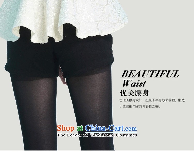 Xiang Jiang to increase women's code shorts Fall/Winter Collections 2015 Graphics thin thick mm200 catty thick hair? for larger sister leisure wear shorts 2159 Black large number of pictures, prices, 5XL brand platters! The elections are supplied in the national character of distribution, so action, buy now enjoy more preferential! As soon as possible.