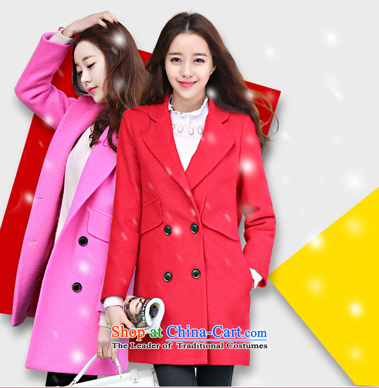 The 2015 autumn and winter Valley New) long hair? coats female double-jacket for larger gross? Korean Modern graphics thin thickened Sau San? Who windbreaker better pink L picture, prices, brand platters! The elections are supplied in the national character of distribution, so action, buy now enjoy more preferential! As soon as possible.