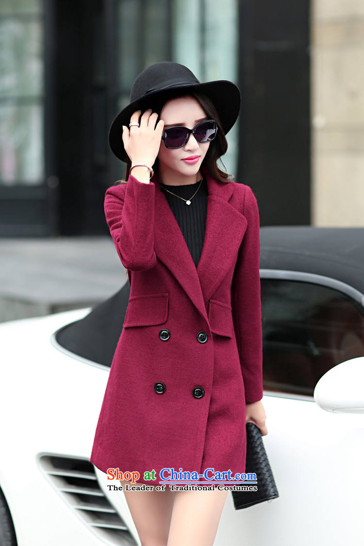 The 2015 autumn and winter Valley New) long hair? coats female double-jacket for larger gross? Korean Modern graphics thin thickened Sau San? Who windbreaker better pink L picture, prices, brand platters! The elections are supplied in the national character of distribution, so action, buy now enjoy more preferential! As soon as possible.