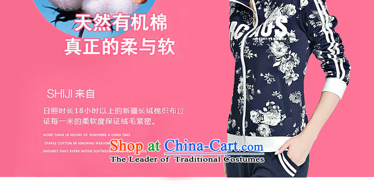 Large leisure movement VIDALGRAU kit female spring and autumn sweater to intensify the thick MM stylish two kits R9321 DARK BLUE 4XL/170-190 catty picture, prices, brand platters! The elections are supplied in the national character of distribution, so action, buy now enjoy more preferential! As soon as possible.