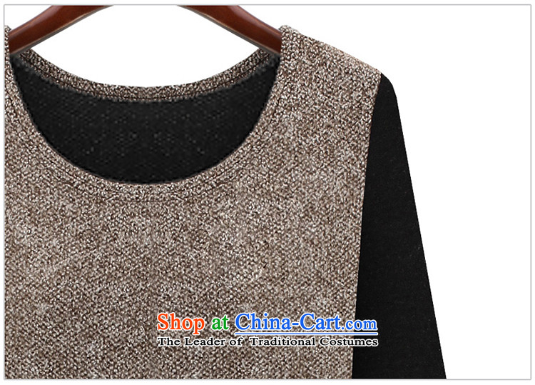 Xiang Jiang 2015 extra thick mm autumn female new products to increase the number of loose dress thick sister 200 catties, forming the long-sleeved brown 2021 large skirt 5XL picture, prices, brand platters! The elections are supplied in the national character of distribution, so action, buy now enjoy more preferential! As soon as possible.