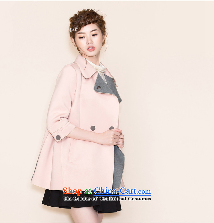  Take the United States 2015 nemow autumn and winter new lapel Korean knocked loose cuff color coats that jacket EA5G394 meat pink -07 S picture, prices, brand platters! The elections are supplied in the national character of distribution, so action, buy now enjoy more preferential! As soon as possible.