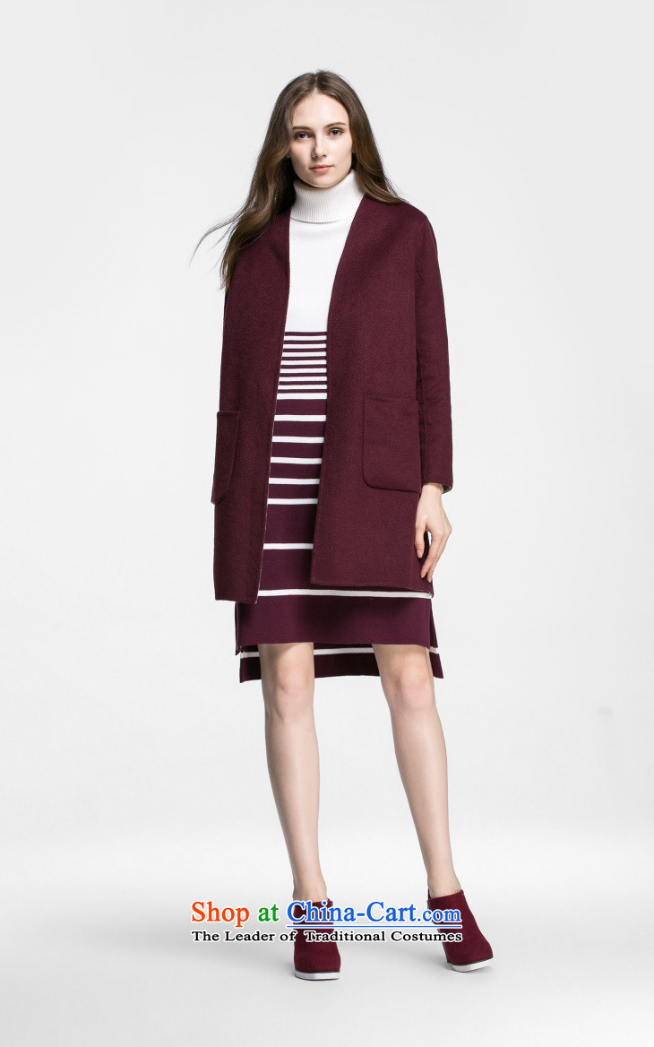 Moda vero duplex beautiful-no collar woolen coat |315327014 092 Deep Violet 165/84A/M picture, prices, brand platters! The elections are supplied in the national character of distribution, so action, buy now enjoy more preferential! As soon as possible.