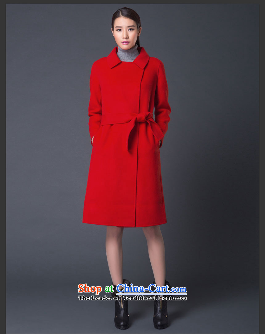 Palau's 2015 counters new products in Europe in Sau San video thin, long hair? coats cashmere overcoat TJ005 duplex wine red M picture, prices, brand platters! The elections are supplied in the national character of distribution, so action, buy now enjoy more preferential! As soon as possible.