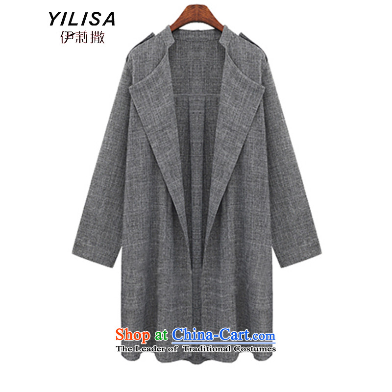 Elizabeth sub-to increase women's code 200 catties new autumn jackets thick MM mount loose video thin autumn long-sleeved thick sister in Long Hoodie shirt K310 3XL carbon recommendations 155-170 weight, Elizabeth YILISA (sub-) , , , shopping on the Inter