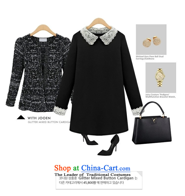2015 mm spring loaded thick new Western wind-code women thick sister loose thick, Hin, thin lace dolls, forming the basis for a long-sleeved shirt XXXXXL black skirt picture, prices, brand platters! The elections are supplied in the national character of distribution, so action, buy now enjoy more preferential! As soon as possible.