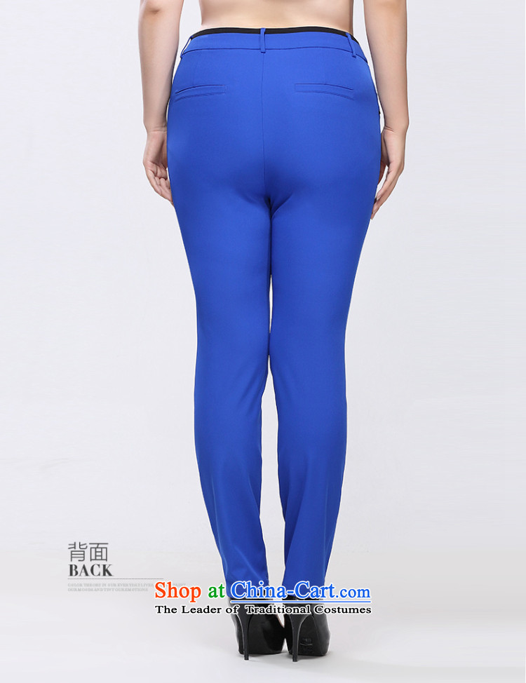 The former Yugoslavia Li Sau 2015 autumn large new boxed women in comfortable waist knocked color stretch thick MM video thin wild trousers 0361 Blue 32 pictures, prices, brand platters! The elections are supplied in the national character of distribution, so action, buy now enjoy more preferential! As soon as possible.