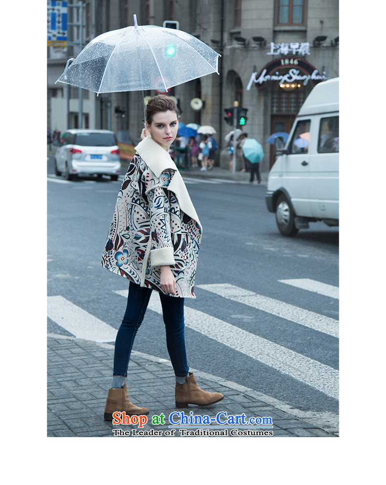 Ms. SITI 2015 autumn and winter new stylish suede in long abstract composite stamp windbreaker female jacket Suit M picture, prices, brand platters! The elections are supplied in the national character of distribution, so action, buy now enjoy more preferential! As soon as possible.
