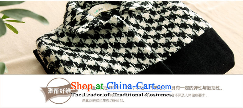 Athena Chu Cayman autumn and winter female knocked color chidori grid in the stitching cuff gross?? (cloak female jacket 8433220872- Black M picture, prices, brand platters! The elections are supplied in the national character of distribution, so action, buy now enjoy more preferential! As soon as possible.