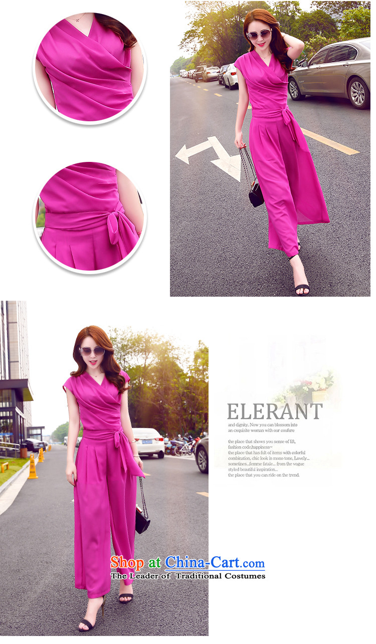 Arthur magic yi 2015 Summer new larger female Korean temperament chiffon shirt of Sau San and stylish two-piece set pants Women's clothes summer streaks M picture, prices, brand platters! The elections are supplied in the national character of distribution, so action, buy now enjoy more preferential! As soon as possible.