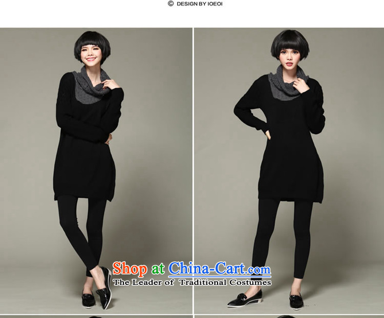 Optimize m Gigi Lai Package Mail C.o.d. autumn 2015 to replace the new xl new heap heap for long, thin stylish sweater in graphics long thick black skirt gross female sweater 1XL Photo, prices, brand platters! The elections are supplied in the national character of distribution, so action, buy now enjoy more preferential! As soon as possible.