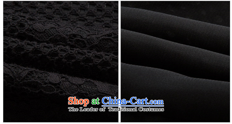 The interpolator auspicious 2015 to increase the number of women in the autumn of Korean New thick mm video thin leisure movement engraving lace long-sleeved jacket K5595 black 4XL Photo, prices, brand platters! The elections are supplied in the national character of distribution, so action, buy now enjoy more preferential! As soon as possible.