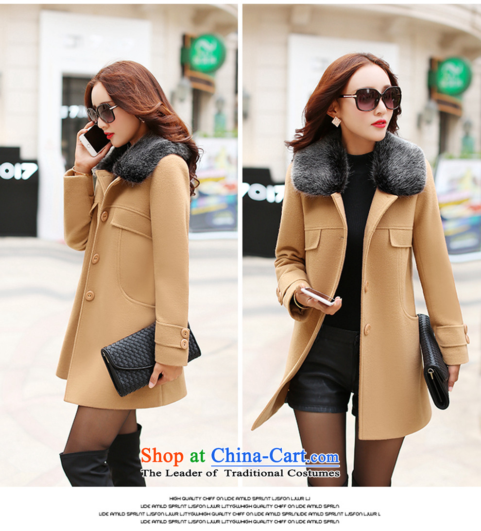 Aloe vera Coe gross? 2015 autumn and winter coats of new products with four-color M-xxl high emulation for long hair Fox, a wool coat jacket HK15008 wine red M code picture, prices, brand platters! The elections are supplied in the national character of distribution, so action, buy now enjoy more preferential! As soon as possible.