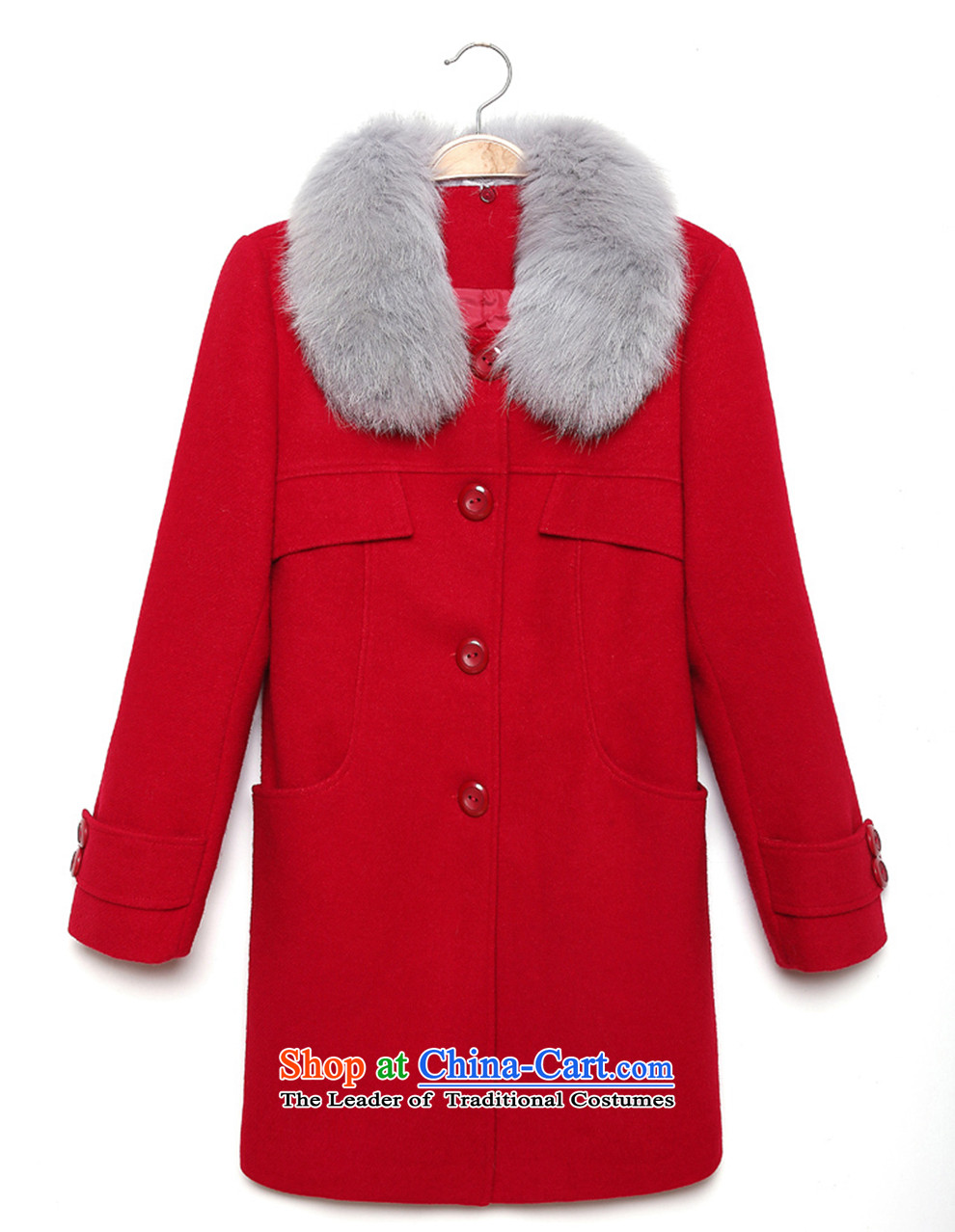 Aloe vera Coe gross? 2015 autumn and winter coats of new products with four-color M-xxl high emulation for long hair Fox, a wool coat jacket HK15008 wine red M code picture, prices, brand platters! The elections are supplied in the national character of distribution, so action, buy now enjoy more preferential! As soon as possible.