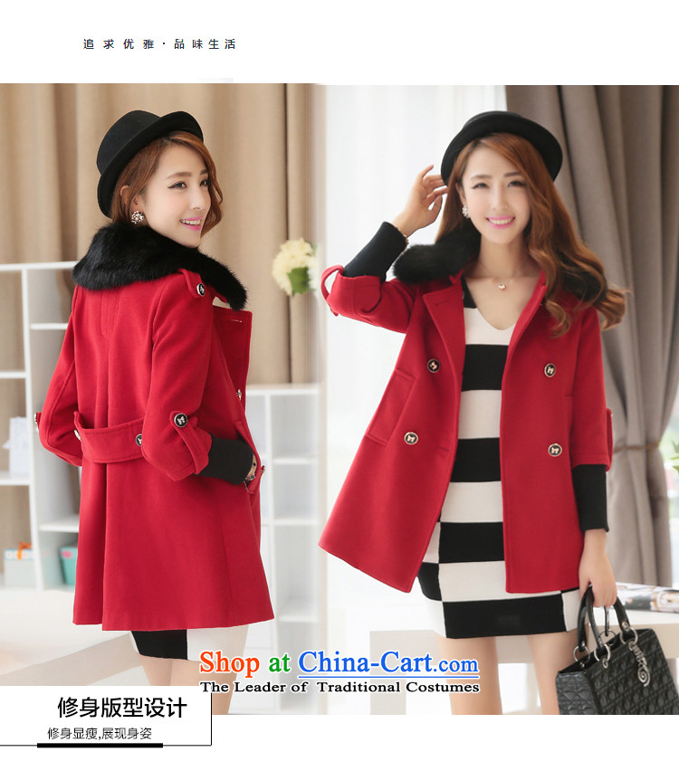 However, the US-Iraqi 2015 autumn and winter New Gross Gross for coats Korean Beauty? graphics thin stylish in temperament long)? sub jacket double-feed female water? Blue M picture, prices, brand platters! The elections are supplied in the national character of distribution, so action, buy now enjoy more preferential! As soon as possible.