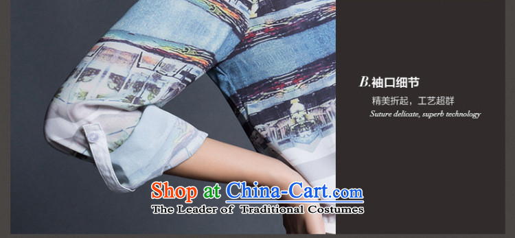 Morning to fall 2015 new larger female loose chiffon shirts in MM thick long graphics thin V-Neck long-sleeved shirt white chiffon castle animation 3XL( recommendations 150-165¨catties) Picture, prices, brand platters! The elections are supplied in the national character of distribution, so action, buy now enjoy more preferential! As soon as possible.