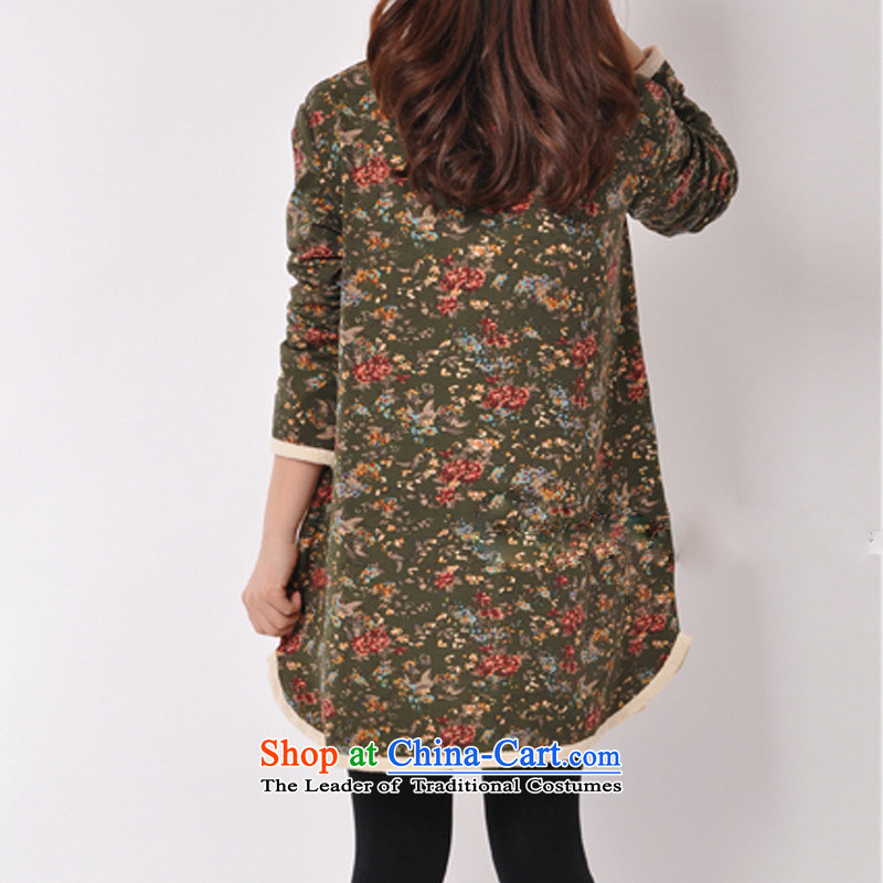 Yu's sin for larger women 2015 autumn and winter in the new fat mm long), forming the Netherlands won t-shirt relaxd sister fat version 200 catties video thin coat chocolate 3XL 145-180 recommends that you, Yu's sin (yuerxianzi) , , , shopping on the Internet