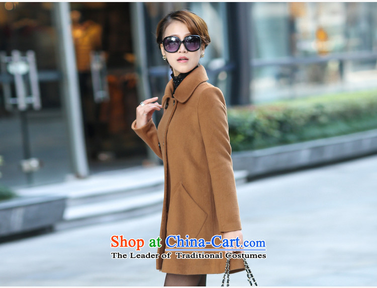 Elizabeth wool coat is serious female 2015 winter new wool coat female Korean? In long hair? women video thin coat windbreaker black L picture, prices, brand platters! The elections are supplied in the national character of distribution, so action, buy now enjoy more preferential! As soon as possible.