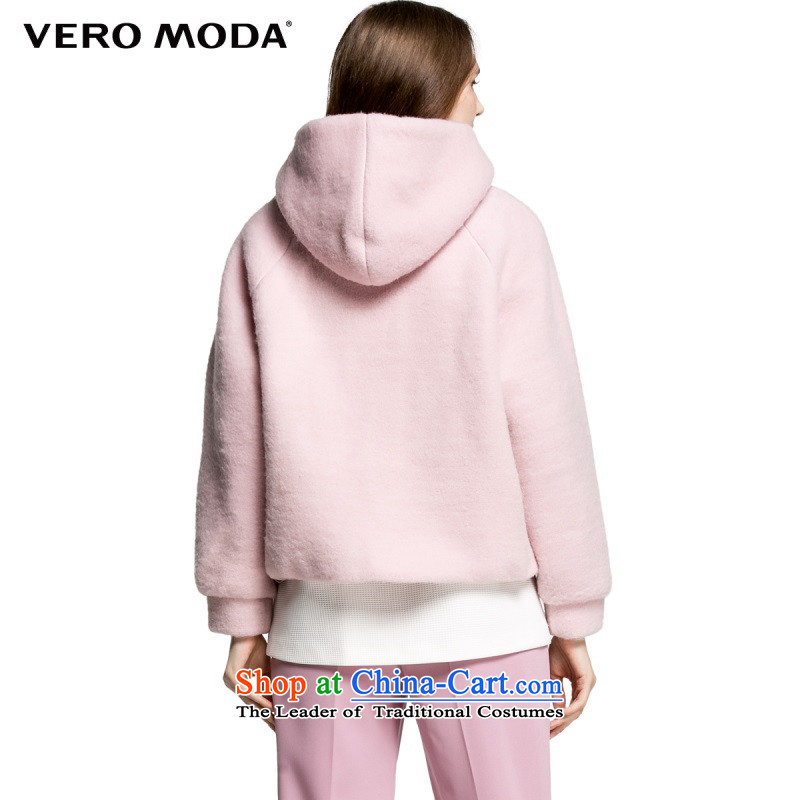 Vero moda thick wool jacket |315327019 with Cap 118 old pink 160/80A/S,VEROMODA,,, shopping on the Internet