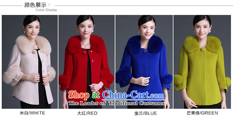 Hundreds of talks about the girl short hair jacket, 2015 Fall/Winter Collections cashmere overcoat won the new version of the Sau San Gross Gross for Fox coat? The Red M picture, prices, brand platters! The elections are supplied in the national character of distribution, so action, buy now enjoy more preferential! As soon as possible.