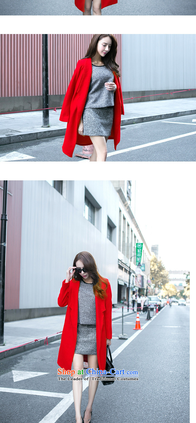 Eun-hui of the 2015 autumn and winter Korean Sau San video thin suits lapel larger gross in loose long jacket?) gross flows of female coat?  1570 gray S picture, prices, brand platters! The elections are supplied in the national character of distribution, so action, buy now enjoy more preferential! As soon as possible.