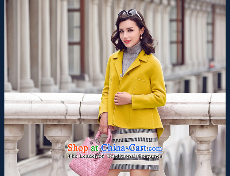 In the autumn of 2015, the new Pei candy colored coat gross shortage of female jacket?-sided flannel woolen coat and pink M picture, prices, brand platters! The elections are supplied in the national character of distribution, so action, buy now enjoy more preferential! As soon as possible.