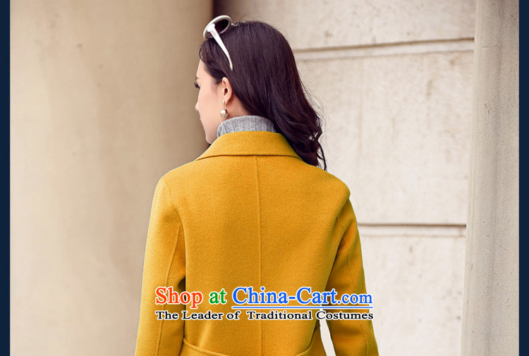 In the autumn of 2015, the new Pei double-side coats, long double-sided cashmere woolen coat girl? and light jacket gross color 7 days pre-sale prices, pictures, M brand platters! The elections are supplied in the national character of distribution, so action, buy now enjoy more preferential! As soon as possible.