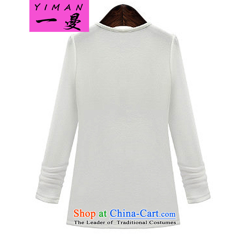 A large, forming the Cayman shirt with the new Europe and the autumn large Recreation Fashion lace stitching thick sister nail-ju long-sleeved T-shirt with round collar forming the pink 3XL/ 304 recommendations 140-160 characters, a Cayman , , , shopping