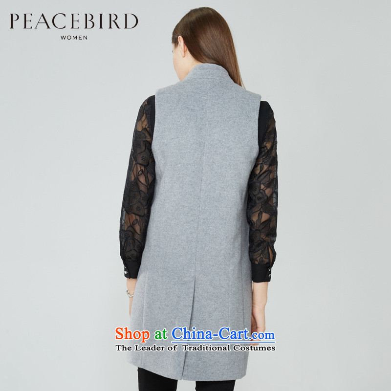 [ New shining peacebird Women's Health 2015 winter clothing new products, a cloak A4AA54106 navy blue M PEACEBIRD shopping on the Internet has been pressed.
