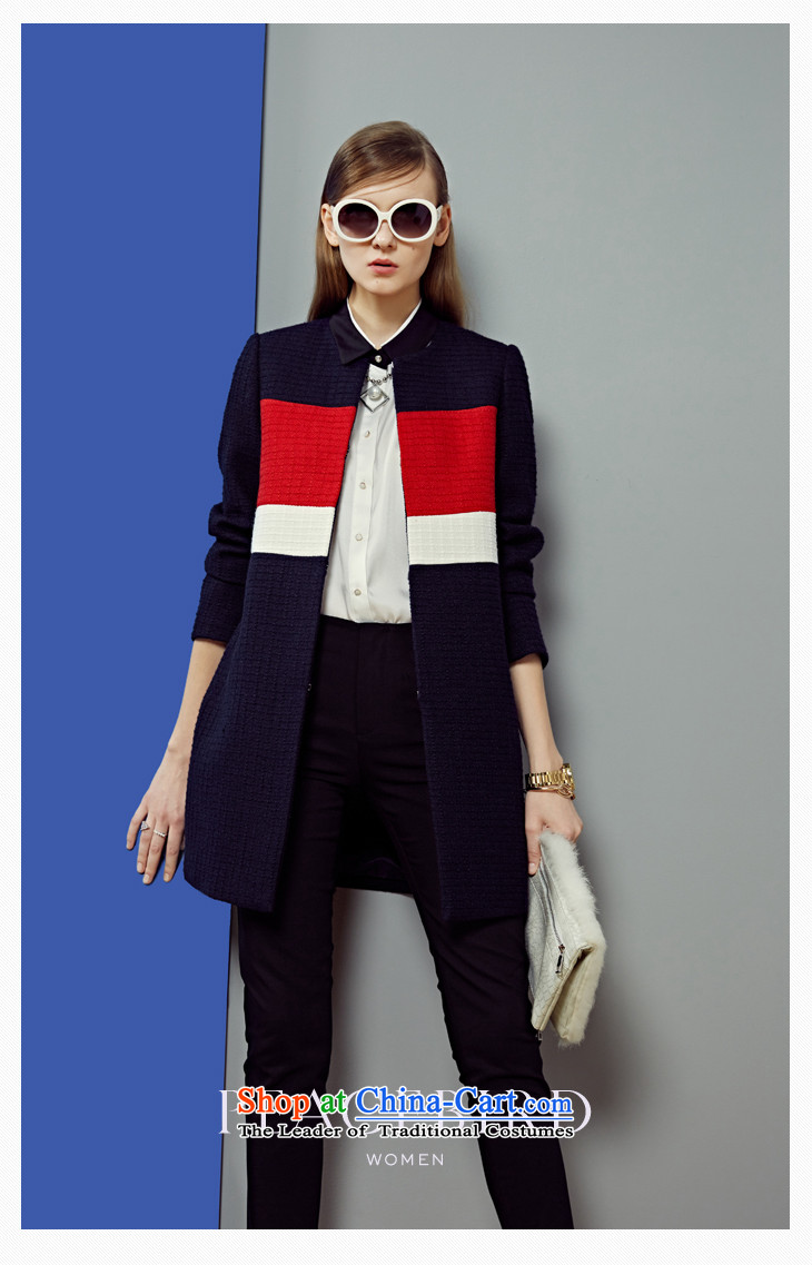[ New shining peacebird Women's Health 2015 winter coats of new products spell color A4AA54140 navy M picture, prices, brand platters! The elections are supplied in the national character of distribution, so action, buy now enjoy more preferential! As soon as possible.