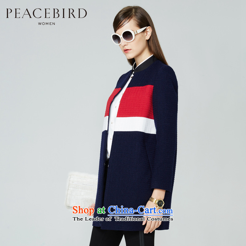 [ New shining peacebird Women's Health 2015 winter coats of new products spell color A4AA54140 navy M PEACEBIRD shopping on the Internet has been pressed.